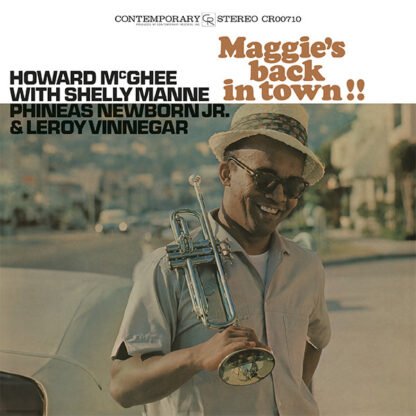 Howard McGhee - Maggie's Back In Town!! (LP, Album, RE, 180)