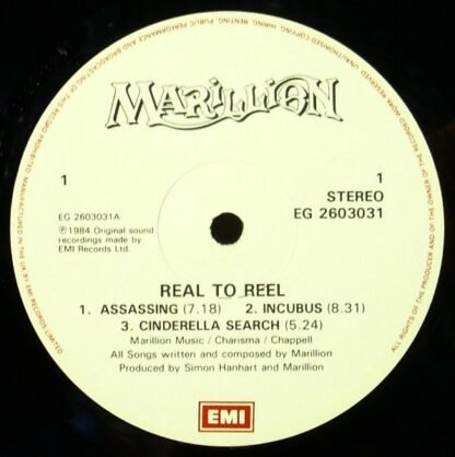 Marillion - Real To Reel (LP, Album) - Image 3