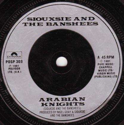 Siouxsie And The Banshees* - Arabian Knights (7", Single) - Image 3