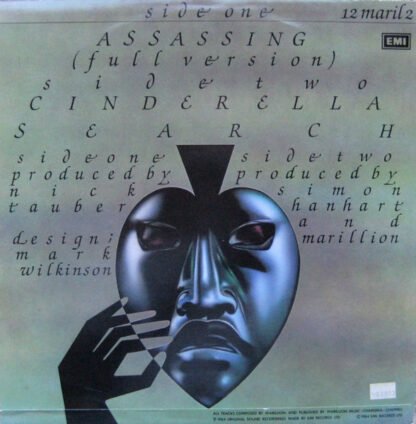 Marillion - Assassing (12", Single, Bla) - Image 2