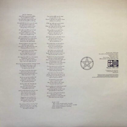 Pentangle - Cruel Sister (LP, Album, Gat) - Image 3