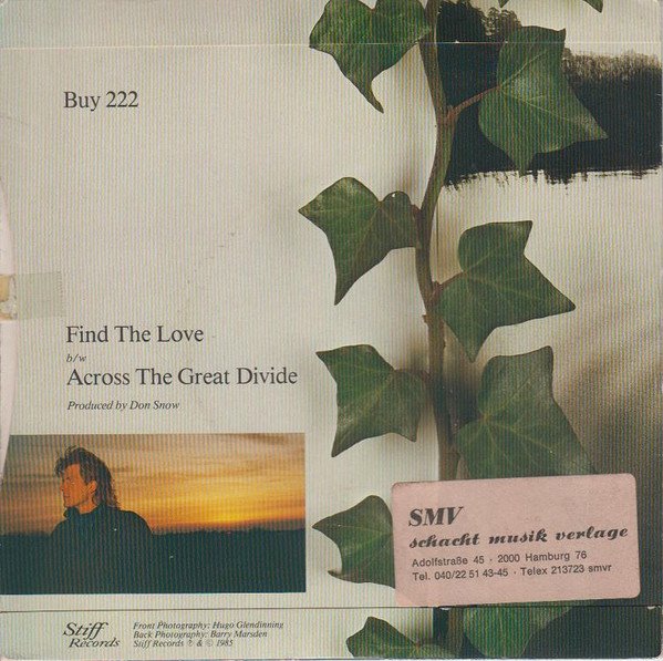 The Catch - Find The Love (7", Single) - Image 2