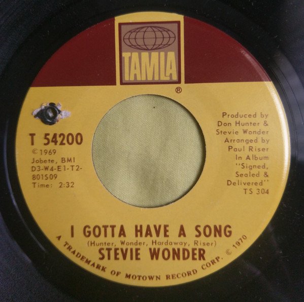 Stevie Wonder - Heaven Help Us All / I Gotta Have A Song (7", Single, Mono, ARP) - Image 2