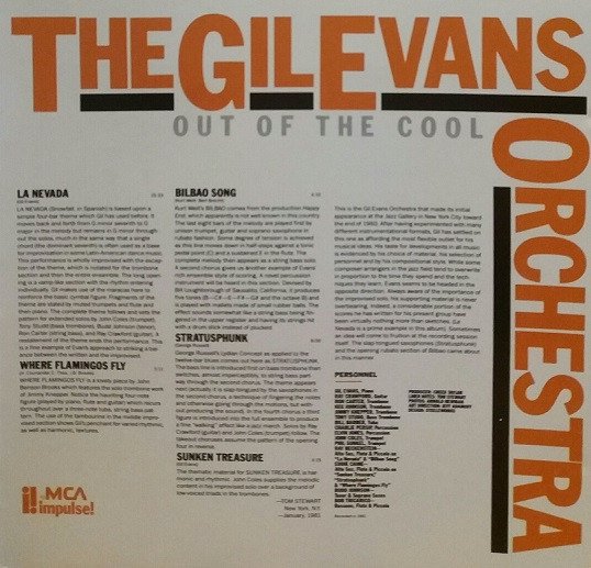 The Gil Evans Orchestra* - Out Of The Cool (CD, Album, RE, RM) - Image 3