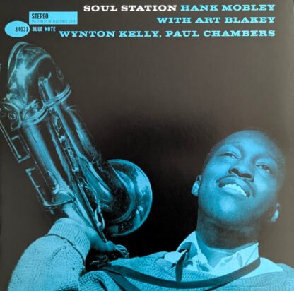 Hank Mobley - Soul Station (LP, Album, Ltd, RE, Blu) - Image 2