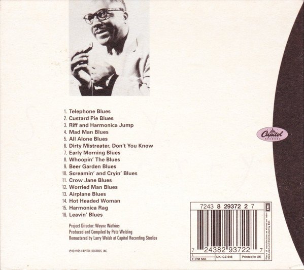Sonny Terry - Whoopin' The Blues (The Capitol Recordings, 1947-1950) (CD, Comp) - Image 2