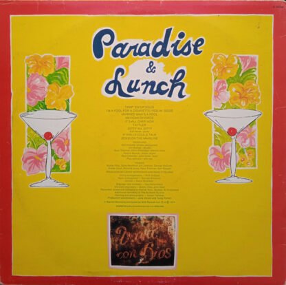 Ry Cooder - Paradise And Lunch (LP, Album, RP) - Image 2