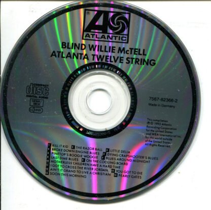 Blind Willie McTell - Atlanta Twelve String (CD, Album, RE, RM) - Image 3