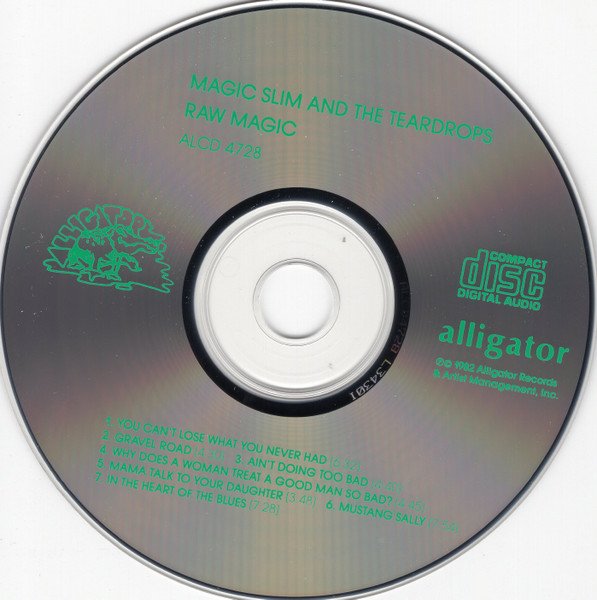 Magic Slim & The Teardrops - Raw Magic (CD, Album) - Image 3