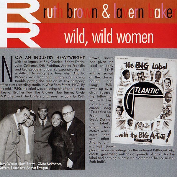Ruth Brown & Lavern Baker - Wild Wild Women (CD, Comp) - Image 3