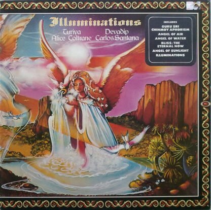 Devadip Carlos Santana*, Turiya Alice Coltrane* - Illuminations (LP, Album)