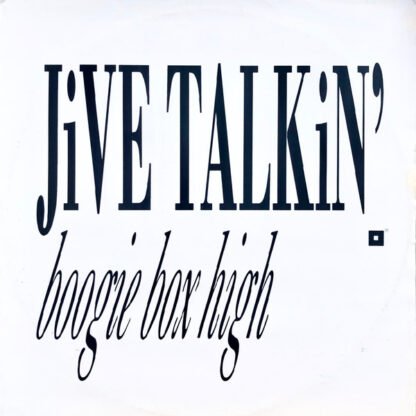 Boogie Box High - Jive Talkin' (12", Single, Pic)