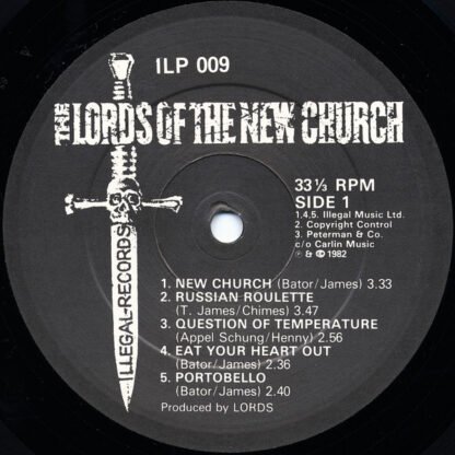 The Lords Of The New Church* - The Lords Of The New Church (LP, Album, RE) - Image 3