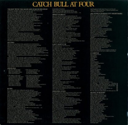 Cat Stevens - Catch Bull At Four (LP, Album, Gat) - Image 2