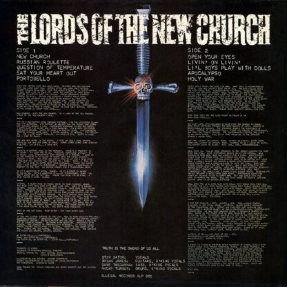 The Lords Of The New Church* - The Lords Of The New Church (LP, Album, RE) - Image 2