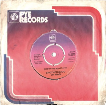 Brotherhood Of Man - Oh Boy (The Mood I'm In) (7", Single, Kno) - Image 3