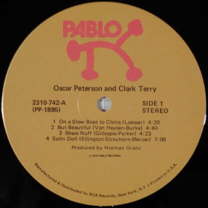 Oscar Peterson & Clark Terry - Oscar Peterson & Clark Terry (LP, Album, Ind) - Image 3