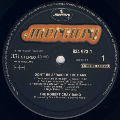 The Robert Cray Band - Don't Be Afraid Of The Dark (LP, Album) - Image 3