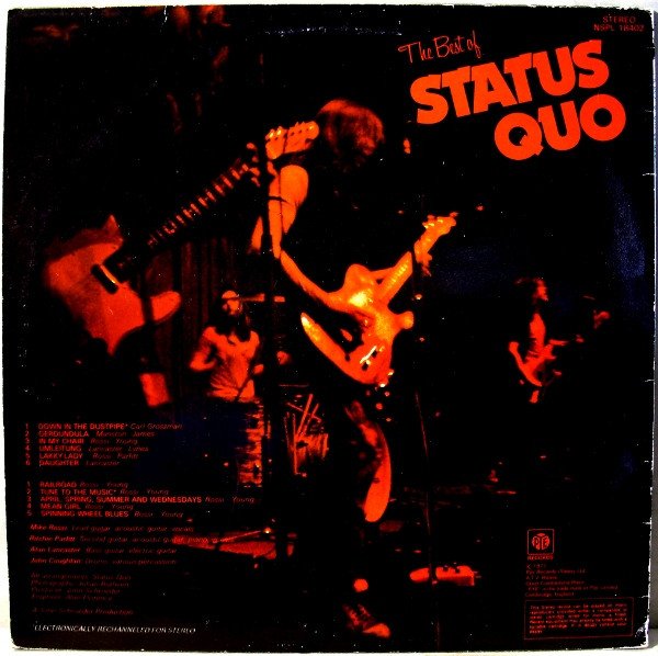 Status Quo - The Best Of Status Quo (LP, Comp, RP, Pur) - Image 2