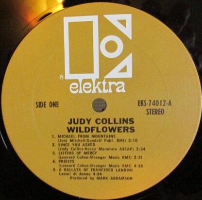 Judy Collins - Wildflowers (LP, Album) - Image 3