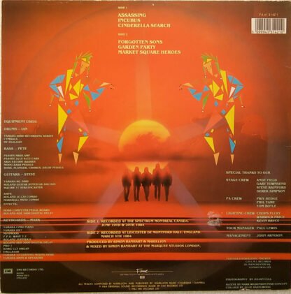 Marillion - Real To Reel (LP, Album, RE) - Image 2