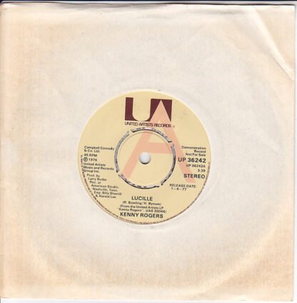 Kenny Rogers - Lucille (7", Promo)