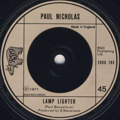 Paul Nicholas - Reggae Like It Used To Be (7", Single) - Image 2