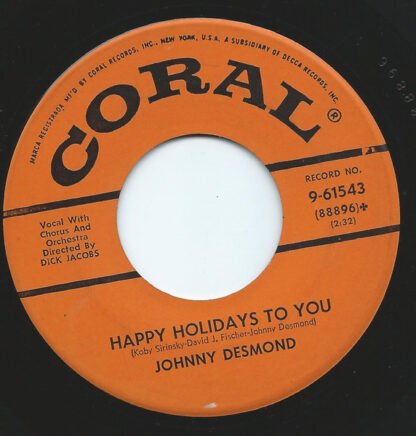 Johnny Desmond - Santo Natale (7") - Image 2