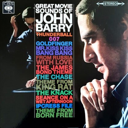 John Barry & His Orchestra - The Great Movie Sounds Of John Barry (LP, Comp, RE, RM, 180)