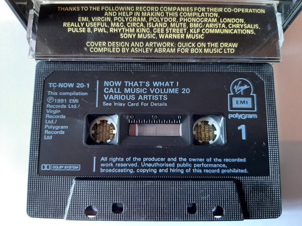 Various - Now That's What I Call Music! 20 (2xCass, Comp) - Image 3