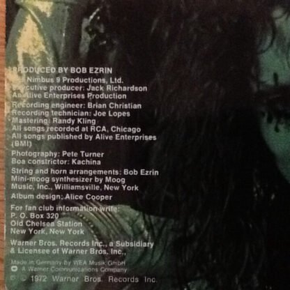 Alice Cooper - Killer (LP, Album, RE) - Image 3