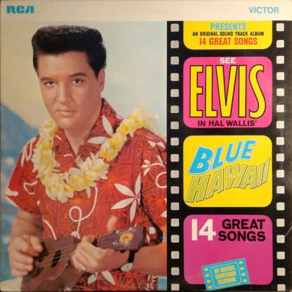 Elvis Presley - Blue Hawaii (LP, Album, RE)