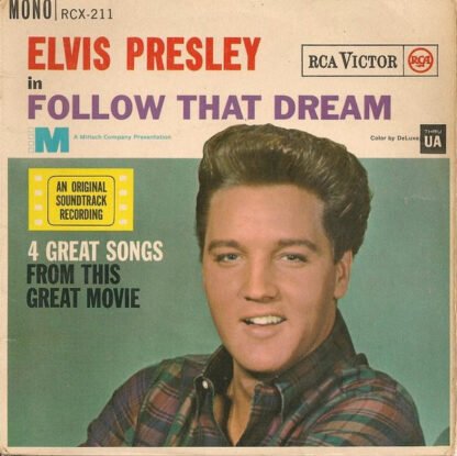 Elvis Presley - Follow That Dream (7", EP, Mono)