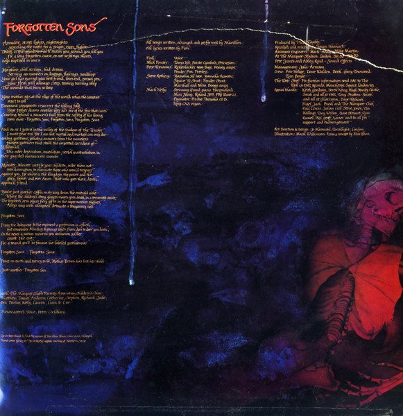 Marillion - Script For A Jester's Tear (LP, Album, Gat) - Image 3