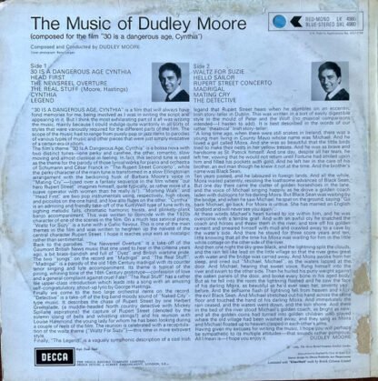 Dudley Moore - The Music Of Dudley Moore (LP, Album) - Image 2