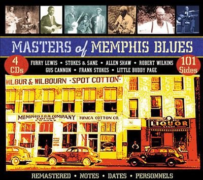 Various - Masters Of Memphis Blues (4xCD, Comp, RE + Box)