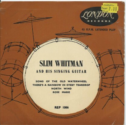 Slim Whitman - Slim Whitman And His Singing Guitar (7", EP)