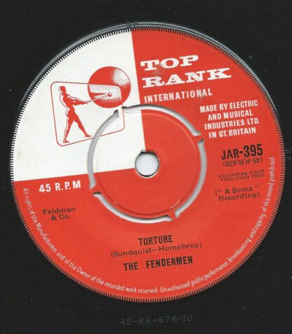 The Fendermen - Mule Skinner Blues / Torture (7", Single) - Image 2