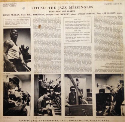 The Jazz Messengers Featuring Art Blakey* - Ritual (LP, Album, Mono, Dee) - Image 2