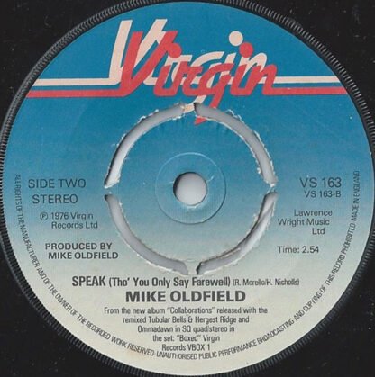 Mike Oldfield - Portsmouth (7", Single, Kno) - Image 2