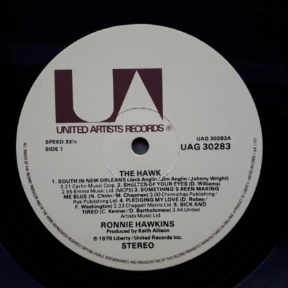 Ronnie Hawkins - The Hawk (LP, Album) - Image 3