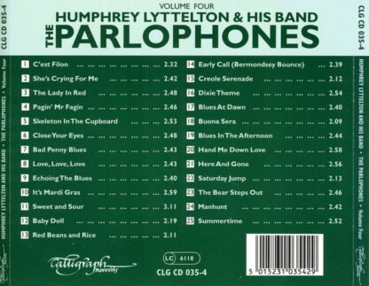 Humphrey Lyttelton And His Band - The Parlophones, 1949-1959. Volume 4. "Bad Penny Blues" (CD, Comp) - Image 3