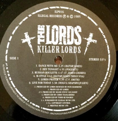 The Lords Of The New Church* - Killer Lords (LP, Comp) - Image 3