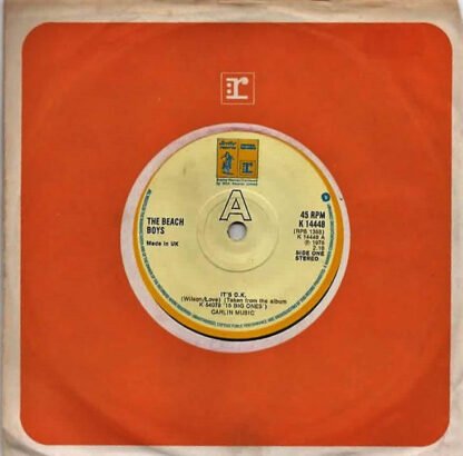 The Beach Boys - It's O.K. (7", Single) - Image 3