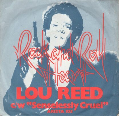 Lou Reed - Rock And Roll Heart (7", Single, Promo) - Image 3