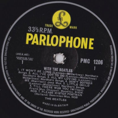 The Beatles - With The Beatles (LP, Album, Mono, ‘Go) - Image 3