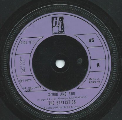 The Stylistics - $7000 And You (7", Single)