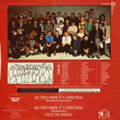 Band Aid - Do They Know It's Christmas? (12", Single, PRS) - Image 2