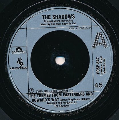 The Shadows - The Themes From Eastenders And Howards Way (7", Single) - Image 3