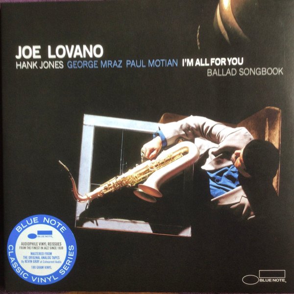 Joe Lovano - I'm All For You (2xLP, Album, RE, 180)